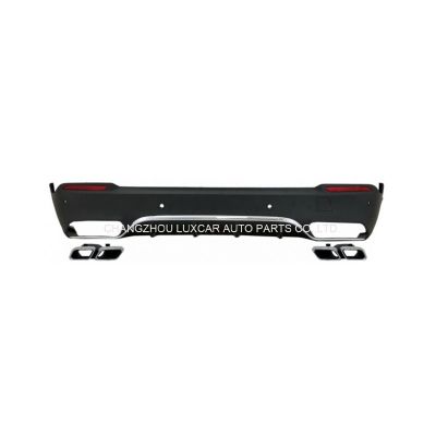 Rear Diffuser With Exhaust Tips