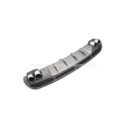 Rear Diffuser With Exhaust Tips