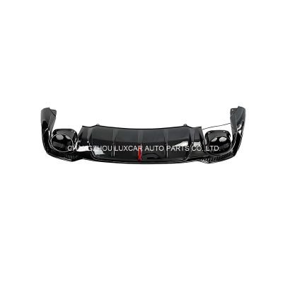 Rear Diffuser With Exhaust Tips
