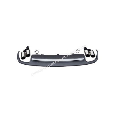 Rear Diffuser With Exhaust Tips