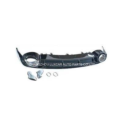 Rear Diffuser With Exhaust Tips