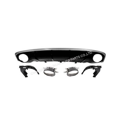 Rear Diffuser With Exhaust Tips