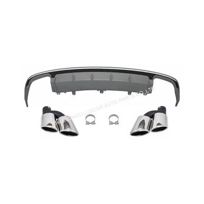 Rear Diffuser With Exhaust Tips